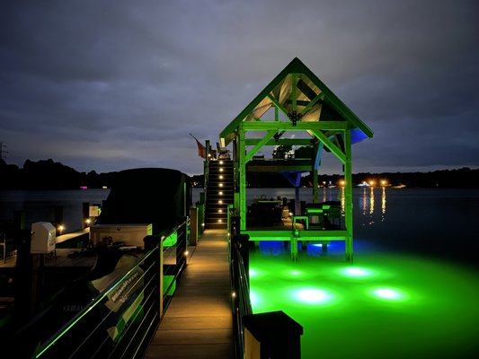 Pier and Dock Lighting - If you need dock power and lights on Lake Norman, North Carolina and the surrounding areas, we are here to go above and beyond your expectations. At Lake Norman Electric, our pier/dock electrical services are completed promptly by highly trained, Electricians who understand what quality workmanship entails. Pier and Dock Lighting - If you need dock power and lights on Lake Norman, North Carolina and the surrounding areas, we are here to go above and beyond your expectations. At Lake Norman Electric, our pier/dock electrical services are completed promptly by highly trained, Electricians who understand what quality workmanship entails.