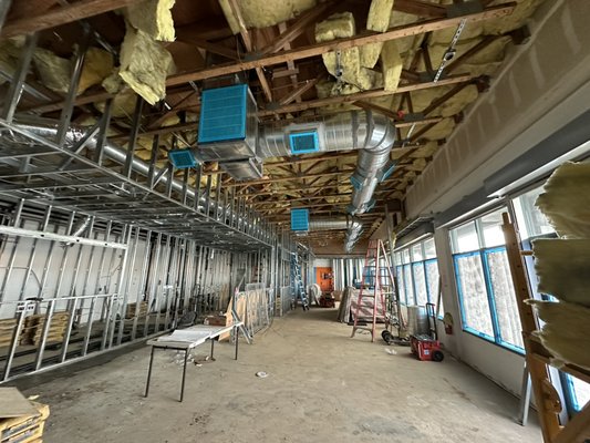 Bafang Gardena - New restaurant ac design and installation.. Bafang Gardena - New restaurant ac design and installation..