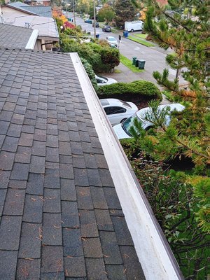 Gutter Cleaning - Cleaning gutters before winter is essential for protecting your home from potential water damage. As leaves, twigs, and other debris accumulate in gutters throughout fall, they can clog drainage systems, causing rainwater and melting snow to overflow. When winter temperatures drop, trapped water can freeze, forming ice dams that add weight and create cracks in the gutters. These ice dams prevent water from properly draining, potentially leading to leaks, damage to siding, and even foundation issues.

Regular gutter cleaning ensures smooth water flow, protects your roof and walls, and helps avoid costly repairs during the colder months. By cleaning gutters in late fall, you’ll keep your home safer and better prepared to withstand winter weather.