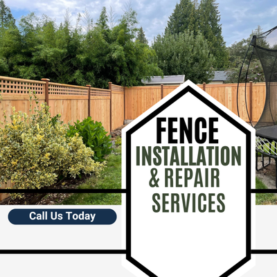 Fence Installation and Repair - Greater Seattle's trusted fence installation and repair team. We install cedar, vinyl, chain link, metal, and composite fences with posts set in concrete for lasting strength. Need a repair? We fix leaning posts, sagging gates, rotted wood, rust, and broken panels. Serving Seattle, Kirkland, and surrounding areas for 41+ years with 1,000+ projects completed. Clean lines, smooth gates, and a 3-year workmanship warranty on every job. Free estimates available. Call or book online today.