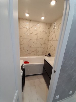Back to back bathroom remodels - I don't think I need to say much, our work speak louder. We are masters are bathroom remodeling. What we do is superior in all shapes and forms. Ask our clients, they'll tell you.