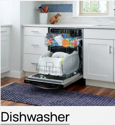 Dishwasher - Whether it’s a broken washer, faulty fridge, or a dishwasher that won’t start, our team specializes in same day appliance repair, emergency appliance repair, and ongoing home appliance repair to keep your household running efficiently. We're known for being the best appliance repair service in DC and beyond.