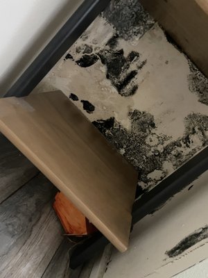 Water/Mold Damage - Water and mold damage due to slow leak in neighboring unit.