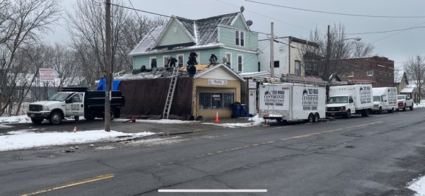 Call us today for your free roof estimate (716)622-9563 - Small businesses looking out for each other!!!! Call us today for your free roof estimate (716)622-9563 - Small businesses looking out for each other!!!!