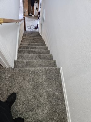 installed carpet in large room over garage in a barn and on stairs - we were chosen to provide carpet and custom installation for this large room and stairs above garage Barn. installed carpet in large room over garage in a barn and on stairs - we were chosen to provide carpet and custom installation for this large room and stairs above garage Barn.