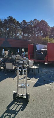 Commercial office cleanouts - This was a large office cleanout. The customer requested a last minute removal, and we were able to complete the emergency service in hours, professionally and at the best price.   The client was more than satisfied with the prompt, professional, and quick removal