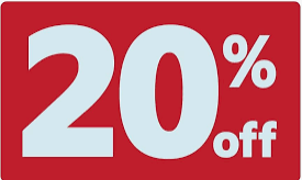 20 Percent off New Customers - 20 percent off new customers!!