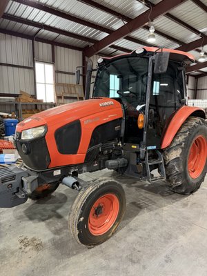 Tractor Cab Full Window Tint - These tractors were incredibly difficult to operate in the intense Texas sun, especially during the peak summer heat. To address this, Mother's Window Tint expertly applied our premium Ceramic window films. As a result, the tractor cabs remained remarkably cool and comfortable after our professional installation. Don't let the heat get the best of you – come get your vehicles tinted today and experience the difference! Visit Mother's Window Tint in Austin and save money on a quality service that will keep you cool all summer long! Tractor Cab Full Window Tint - These tractors were incredibly difficult to operate in the intense Texas sun, especially during the peak summer heat. To address this, Mother's Window Tint expertly applied our premium Ceramic window films. As a result, the tractor cabs remained remarkably cool and comfortable after our professional installation. Don't let the heat get the best of you – come get your vehicles tinted today and experience the difference! Visit Mother's Window Tint in Austin and save money on a quality service that will keep you cool all summer long!