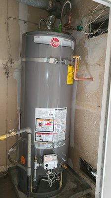 Water Heater + Toilet Installation - Walnut Creek, CA - water heater and toilet installation