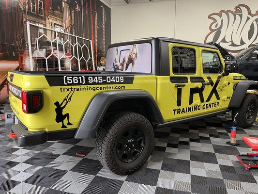 Commercial Wrap - Printed Wraps for commercial and custom vehicles.