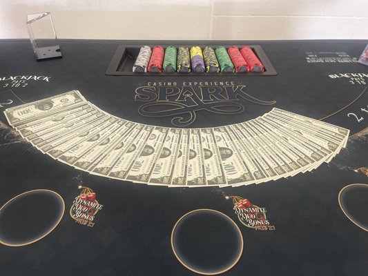 40th Birthday Casino Party - This event was a large birthday celebration. We really rolled out the red carpet for our client's loved ones. Party included craps, roulette, blackjack, and poker table rentals! 40th Birthday Casino Party - This event was a large birthday celebration. We really rolled out the red carpet for our client's loved ones. Party included craps, roulette, blackjack, and poker table rentals!