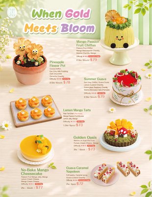 2026 Summer Season Menu - Golden fruits, blooming flowers, and sunshine-filled desserts are waiting tor you at Home Baking Day!
Our limited-time Summer Collection is officially here, bringing together bright flavors and whimsical designs inspired by the magic of summer. 2026 Summer Season Menu - Golden fruits, blooming flowers, and sunshine-filled desserts are waiting tor you at Home Baking Day!
Our limited-time Summer Collection is officially here, bringing together bright flavors and whimsical designs inspired by the magic of summer.