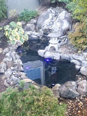 Water Ponds Design / Bubble Rock Features - We make all kinds and types of water ponds / water features from simple to fancy including bubble rocks.
We are just a phone call away. 541-777-9110 Water Ponds Design / Bubble Rock Features - We make all kinds and types of water ponds / water features from simple to fancy including bubble rocks.
We are just a phone call away. 541-777-9110