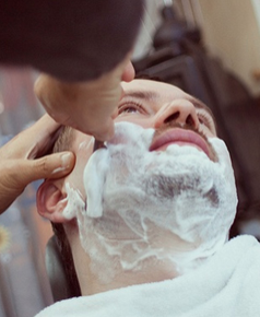 SHAVES - A warm oil massage and hot towel treatment followed by an ultra-close razor shave will make any man feel refreshed, rejuvenated and confident that he looks his best. SHAVES - A warm oil massage and hot towel treatment followed by an ultra-close razor shave will make any man feel refreshed, rejuvenated and confident that he looks his best.