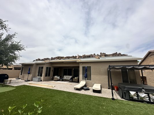 A Look Behind the Tiles: Arizona Tile Roofing Project by Apex AZ Roofing - When most homeowners look at a tile roof, they naturally focus on the tiles. But a tile roofing system includes much more than what you can see from the ground. This residential roofing project from Apex AZ Roofing offers a great behind-the-scenes look at what happens when roof tiles are removed, and the underlying parts of the roofing system become accessible.

The project photos show an Arizona home during active roofing work, with sections of tile carefully removed and staged on the roof. With the tile out of the way, homeowners can access areas of the roofing system they normally never see.

Tile is one of the most recognizable roofing materials on homes throughout Arizona. While the tile is an important part of the roofing system, homeowners should also understand the importance of the materials underneath it.

Roof underlayment sits beneath the tile and is an important component of the overall roofing system. Because it is covered by the roof tiles, problems underneath the surface may not always be obvious when looking at a roof from the driveway. That is one reason a professional roof evaluation matters when homeowners notice signs of a roofing problem.

The photos from this Apex AZ Roofing project also show roofing underlayment materials at the jobsite, along with different stages of the roofing process.

Roofs in Arizona face demanding conditions year-round. Intense sunlight and summer heat are followed by monsoon season, when roofs can be exposed to wind, blowing dust and heavy rainfall.

Over time, roofing components may need attention even when the roof looks normal from the ground.

Homeowners should watch for warning signs such as water stains, visible roof damage, displaced or broken tiles, or changes that appear after severe weather. When something doesn't look right, a professional inspection can help determine where the problem is coming from.

These project photos provide a valuable look at a tile roof during the roofing process. Rather than simply seeing the finished exterior, homeowners can see the roof with tiles removed, roofing materials on site, and areas normally concealed beneath the tile exposed.

This is also why diagnosing roofing problems isn't always as simple as spotting one damaged tile. The source of a roofing issue may involve different parts of the roofing system, making a proper evaluation important before determining what work is needed.

Apex AZ Roofing helps Arizona homeowners with roof inspections, roof repairs, tile roofing, and roof replacement services.

Whether a homeowner is concerned about a roof leak, has noticed damage following an Arizona monsoon storm, or wants to better understand the condition of an aging roof, the first step is determining what is actually happening with the roofing system.

Projects like this give homeowners a closer look at the work that goes into maintaining and protecting Arizona homes.

Need your roof evaluated? Contact Apex AZ Roofing at (480) 269-1706 or visit ApexAZRoofing.com.