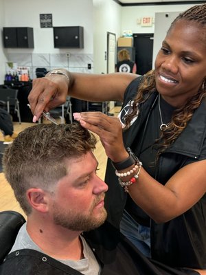 Men's Haircuts - Men's Haircuts
When you need a sharp men's haircut in Smyrna, TN, Wet Kutz Plus Barbershop & Salon is where our team delivers clean, professional grooming tailored to your style. We understand that a quality men's haircut is more than just a trim - it's about precision, attention to detail, and knowing what works for your hair type and personal look. Our barbers and hair stylists work with you to get it right every time.
Classic cuts shaped with precision, from fades to tapered styles for any hair texture.
Quick, efficient service so you're in and out without the wait time.
Refreshing shampoo and cleansing included to leave your hair and scalp feeling healthy.
Personalized consultation to match your cut to your face shape and grooming preferences.
Professional grooming that keeps you looking sharp between visits.
Relaxed atmosphere with free Wi-Fi while you wait.
If you're looking for men's haircuts near Smyrna or in the surrounding area, reach out to Wet Kutz Plus Barbershop & Salon today. Our team is ready to give you the quality haircut and service you expect. Men's Haircuts - Men's Haircuts
When you need a sharp men's haircut in Smyrna, TN, Wet Kutz Plus Barbershop & Salon is where our team delivers clean, professional grooming tailored to your style. We understand that a quality men's haircut is more than just a trim - it's about precision, attention to detail, and knowing what works for your hair type and personal look. Our barbers and hair stylists work with you to get it right every time.
Classic cuts shaped with precision, from fades to tapered styles for any hair texture.
Quick, efficient service so you're in and out without the wait time.
Refreshing shampoo and cleansing included to leave your hair and scalp feeling healthy.
Personalized consultation to match your cut to your face shape and grooming preferences.
Professional grooming that keeps you looking sharp between visits.
Relaxed atmosphere with free Wi-Fi while you wait.
If you're looking for men's haircuts near Smyrna or in the surrounding area, reach out to Wet Kutz Plus Barbershop & Salon today. Our team is ready to give you the quality haircut and service you expect.