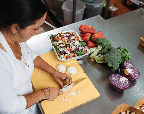 How Does Franny’s Kitchen Work? - We prepare fresh home-cooked meals daily and deliver them ourselves directly to your door.
You can choose just a single dinner or let us do the heavy lifting to provide meals Monday through Thursday.
Just sign up for our mailing list to receive the menu for the coming week in your inbox every Thursday.
There is no obligation to order. If you see a menu you like, simply fill out an order form online indicating which days you’d like a delivery and for how many meals.
There is no minimum for either number of meals or number of days. How Does Franny’s Kitchen Work? - We prepare fresh home-cooked meals daily and deliver them ourselves directly to your door.
You can choose just a single dinner or let us do the heavy lifting to provide meals Monday through Thursday.
Just sign up for our mailing list to receive the menu for the coming week in your inbox every Thursday.
There is no obligation to order. If you see a menu you like, simply fill out an order form online indicating which days you’d like a delivery and for how many meals.
There is no minimum for either number of meals or number of days.