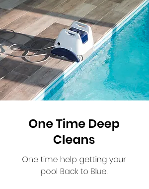 One Time Deep Cleaning Service - Welcome to Poolie! We service, you swim.
One Time Deep Cleans - One time help getting your pool Back to Blue. One Time Deep Cleaning Service - Welcome to Poolie! We service, you swim.
One Time Deep Cleans - One time help getting your pool Back to Blue.