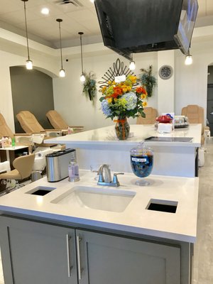 Inside our salon. - inside our Ultra Nails salon. Inside our salon. - inside our Ultra Nails salon.