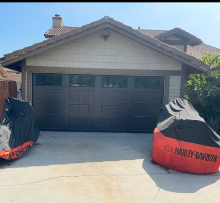 Garage Door Installation - New garage door replacement and new motor Garage Door Installation - New garage door replacement and new motor