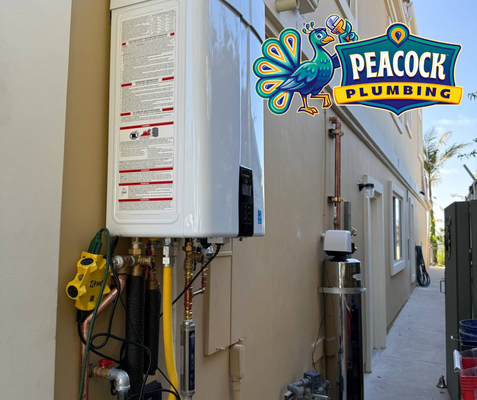 Tankless Water Heater install and repair - Peacock Plumbing provides professional tankless water heater installation and repair for residential and commercial properties in Torrance, CA and surrounding areas. Whether your system isn’t producing hot water, showing error codes, leaking, or you’re ready to upgrade to a high-efficiency tankless unit, our licensed plumbers get the job done right—no shortcuts. We ensure proper sizing, safe installation, and reliable performance so you can enjoy endless hot water and lower energy costs. Call today for expert tankless water heater service you can trust. Tankless Water Heater install and repair - Peacock Plumbing provides professional tankless water heater installation and repair for residential and commercial properties in Torrance, CA and surrounding areas. Whether your system isn’t producing hot water, showing error codes, leaking, or you’re ready to upgrade to a high-efficiency tankless unit, our licensed plumbers get the job done right—no shortcuts. We ensure proper sizing, safe installation, and reliable performance so you can enjoy endless hot water and lower energy costs. Call today for expert tankless water heater service you can trust.