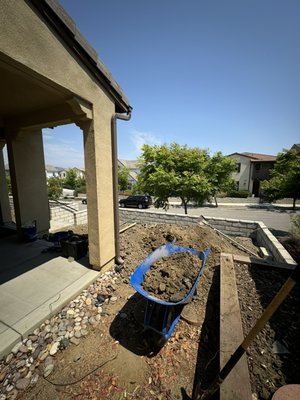 Dirt disposal - We are available for all dirt/ rock removal. We handle all material in a professional and eco friendly manner.