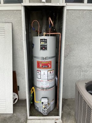 Leaking Water Heater - Customer had a leaking water heater. Called us in the morning and we were there that same morning for same day replacement. Gave him quote over the phone and we got the job done. Give us a call at 562-712-0879 Leaking Water Heater - Customer had a leaking water heater. Called us in the morning and we were there that same morning for same day replacement. Gave him quote over the phone and we got the job done. Give us a call at 562-712-0879
