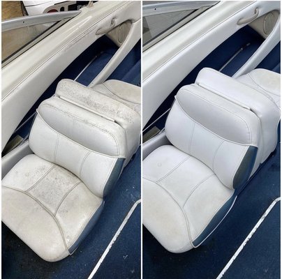 Boat Projects - We specialize in repairing and restoring LEATHER, VIYNL and PLASTIC. We provide these services in various different settings in order to meet the needs of all our customers. Boat Projects - We specialize in repairing and restoring LEATHER, VIYNL and PLASTIC. We provide these services in various different settings in order to meet the needs of all our customers.
