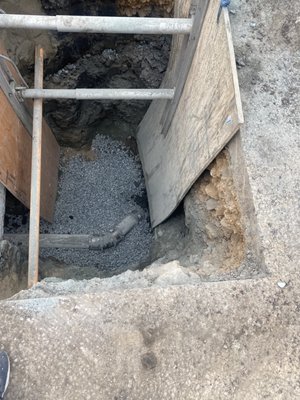 New Sewer lateral in Oakland - New sewer lateral was completed to service new additional dwellings. Old cotton mill is being converted into studio apartments in Oakland embarcadero district. New Sewer lateral in Oakland - New sewer lateral was completed to service new additional dwellings. Old cotton mill is being converted into studio apartments in Oakland embarcadero district.