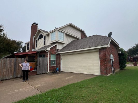 Full Roof Replacement and Storm Restoration Project in Frisco, TX - Full Roof Replacement and Storm Restoration Project in Frisco, TX

Advantage Remodeling and Roofing recently completed a full residential roof replacement project in Frisco, Texas after the homeowner experienced ongoing roofing concerns related to aging shingles, storm exposure, and weather-related wear common throughout North Texas.

Over time, intense heat, UV rays, heavy rain, strong winds, and seasonal hailstorms can weaken roofing materials and increase the risk of leaks and structural damage. The homeowner contacted our team for a professional inspection after noticing signs of roof deterioration and wanting to address the problem before larger issues developed.

During our inspection, we carefully evaluated the shingles, flashing, roof decking, ventilation components, ridge areas, and roof penetrations. After reviewing the condition of the roof with the homeowner, we recommended a full roof replacement to restore long-term protection and improve the overall performance of the roofing system.

Roof Replacement Process

Our crew began by removing the old roofing materials and preparing the property for installation while protecting the landscaping, driveway, and surrounding areas throughout the project.

The project included:

Full roof tear-off
Roof decking inspection
Synthetic underlayment installation
Architectural shingle installation
Flashing replacement
Ventilation improvements
Ridge installation
Full cleanup and debris removal

Once the old materials were removed, we inspected the decking to ensure there were no hidden moisture or structural issues underneath the roof system. New waterproof underlayment was then installed to improve long-term moisture protection before installing the new architectural shingles.

Ventilation and Roof Performance

As part of the project, we also evaluated the attic ventilation system. Proper roof ventilation is extremely important in North Texas because trapped attic heat can shorten roof lifespan, increase energy costs, and create moisture issues over time.

Improved ventilation helps:

Reduce attic heat
Improve airflow
Extend shingle lifespan
Improve energy efficiency
Reduce moisture buildup
Roofing Designed for Texas Weather

Homes throughout Frisco and Collin County face severe weather conditions year-round, including hailstorms, heavy rain, strong winds, and extreme summer temperatures. Because of this, we focus on installing roofing systems designed for long-term durability and protection in Texas weather.

At Advantage Remodeling and Roofing, we believe homeowners deserve honest inspections, professional communication, and quality workmanship without unnecessary pressure. Our goal is always to provide reliable roofing solutions that protect both the home and the homeowner’s investment.

Final Results

The completed roof replacement significantly improved both the appearance and protection of the home. The homeowner now has a stronger roofing system designed to better handle future North Texas storms while improving curb appeal and long-term peace of mind.

We proudly provide roof replacements, roof repairs, storm restoration, inspections, and leak prevention services throughout Frisco, McKinney, Plano, Allen, and surrounding North Texas communities.

Remove the Bandage — Trust Advantage!