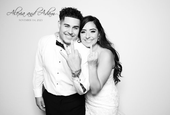 Alexia & Adam - Congratulations to Alexia & Adam!
Our client booked our premium Kardashian package for their wedding event. It includes full frame 4x6 prints, instant text sharing, and online web gallery and premium props. Alexia & Adam - Congratulations to Alexia & Adam!
Our client booked our premium Kardashian package for their wedding event. It includes full frame 4x6 prints, instant text sharing, and online web gallery and premium props.