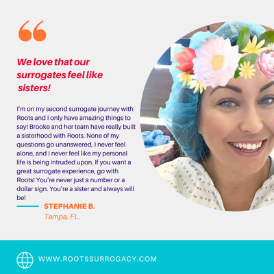 Stephanie's Journey - Stephanie is a three time gestational carrier and has completed her journey as a surrogate. Three families are so thankful for all that she has done! Stephanie's Journey - Stephanie is a three time gestational carrier and has completed her journey as a surrogate. Three families are so thankful for all that she has done!
