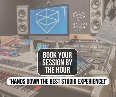 Book Your Session by the Hour - Our Mission is to provide you with the highest quality, using our state-of-art facility, high end equipment and world class sound engineers backed by over 20 years experience. In Los Angeles, artists are conscious of and are always striving to find pristine spaces to create their music.
The driving concept is to have an inviting area, one that promotes clean energies, and absolutely no pollutants of the mind, body, or soul, where artists can come and pour their talent and abilities into music and songwriting.
Crystal Room Studio with its no smoking policy, promotes green living energy, even as it simultaneously provides a cashless and stress-free booking environment, all while being one of the most creative spaces in the city.
Everything is tailored to manifesting a perfect creative environment. Crystals to bring in balanced and creative energy.
Comfortable ergonomic seating, mood balancing lighting, along with the highest quality music production equipment available.
When guidelines are not clear chaos reigns. To avoid this, Crystal Room will have a strict Book In Advance policy via credit card. Credit card information will then be kept on file. This ensures that the responsibility of studio time management and proper use of the space falls on the artists and producers who booked the studio.
Timelines will be fastidiously adhered to, when your time is up, you must leave, or the credit card on file will be charged.
Any damages, any other incurred costs that occur during your booked time will be paid for via the card on file as well.
Each person is provided the ideal tools to create their individual magic, but in the end, they are ultimately responsible for what happens. Book Your Session by the Hour - Our Mission is to provide you with the highest quality, using our state-of-art facility, high end equipment and world class sound engineers backed by over 20 years experience. In Los Angeles, artists are conscious of and are always striving to find pristine spaces to create their music.
The driving concept is to have an inviting area, one that promotes clean energies, and absolutely no pollutants of the mind, body, or soul, where artists can come and pour their talent and abilities into music and songwriting.
Crystal Room Studio with its no smoking policy, promotes green living energy, even as it simultaneously provides a cashless and stress-free booking environment, all while being one of the most creative spaces in the city.
Everything is tailored to manifesting a perfect creative environment. Crystals to bring in balanced and creative energy.
Comfortable ergonomic seating, mood balancing lighting, along with the highest quality music production equipment available.
When guidelines are not clear chaos reigns. To avoid this, Crystal Room will have a strict Book In Advance policy via credit card. Credit card information will then be kept on file. This ensures that the responsibility of studio time management and proper use of the space falls on the artists and producers who booked the studio.
Timelines will be fastidiously adhered to, when your time is up, you must leave, or the credit card on file will be charged.
Any damages, any other incurred costs that occur during your booked time will be paid for via the card on file as well.
Each person is provided the ideal tools to create their individual magic, but in the end, they are ultimately responsible for what happens.