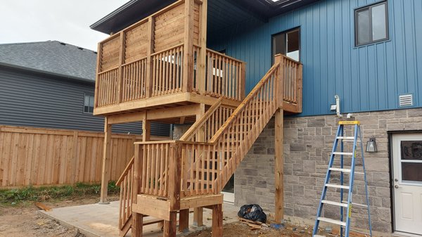 New deck - Brand new deck build