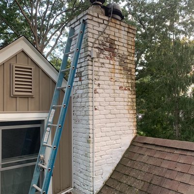 Cold Spring Harbor - Homeowner is really happy with the way your chimney came out Cold Spring Harbor - Homeowner is really happy with the way your chimney came out