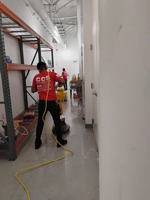 Floor Care Services - CCS provides professional floor care services, including scrubbing, buffing, burnishing, strip & wax, grout cleaning, and floor restoration. Our trained team helps protect your floors while keeping them clean, polished, and looking their best.
