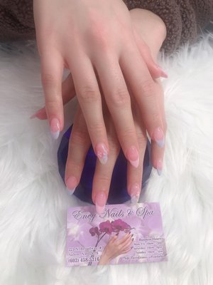 Blush & Bloom: Modern Manicures at Envy Nails - This project showcases the elegance and durability of UV gel manicures, as seen in our recent work at Envy Nails & Spa. Featuring a blend of soft pastels, delicate hand-painted accents, and a flawless, high-gloss finish, these nails exemplify the beauty and versatility of gel applications. UV gel techniques not only provide long-lasting wear and chip resistance, but also allow for intricate designs and a perfectly smooth surface. Whether it’s a classic French tip with a subtle twist or creative custom art, each set is crafted to help clients feel polished and pampered. Step up your nail game with designs that are as lasting as they are lovely! Blush & Bloom: Modern Manicures at Envy Nails - This project showcases the elegance and durability of UV gel manicures, as seen in our recent work at Envy Nails & Spa. Featuring a blend of soft pastels, delicate hand-painted accents, and a flawless, high-gloss finish, these nails exemplify the beauty and versatility of gel applications. UV gel techniques not only provide long-lasting wear and chip resistance, but also allow for intricate designs and a perfectly smooth surface. Whether it’s a classic French tip with a subtle twist or creative custom art, each set is crafted to help clients feel polished and pampered. Step up your nail game with designs that are as lasting as they are lovely!