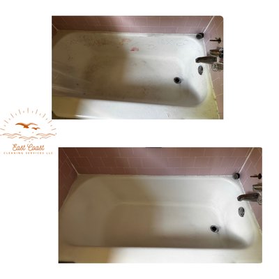 Before / After - We love deep cleans! Seeing how we can make something look new again, excites our team of professional cleaning technicians!