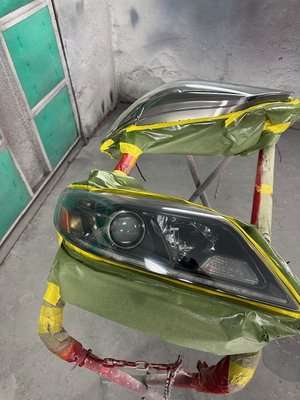 Headlight Restoration - The before and after headlight restoration Headlight Restoration - The before and after headlight restoration