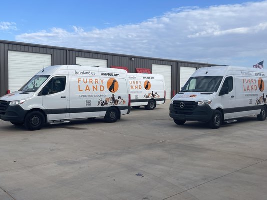 Our Vans - Our vans are clean, modern, and well-equipped to provide your fur baby the ultimate spa experience. Our Vans - Our vans are clean, modern, and well-equipped to provide your fur baby the ultimate spa experience.