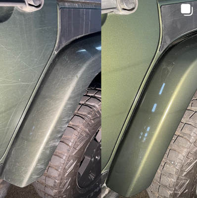 Clear coat repair at it's best - Here at RestoreFX Renton we go a step above. With over 20 years of experience we offer paintless clear coat repair, scratch & scuff removal, ceramic coating, and so much more. Come into our shop and let us get your vehicle looking brand new. We offer free consultations so call today and book yours!