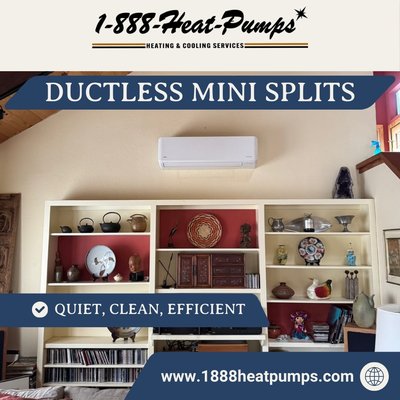 Clean Lines & Quiet Power: Ductless Mini-Split Install - Get savings to upgrade your home.

Did you know you can qualify for thousands of dollars in rebates? We specialize in navigating the TECH Clean California and Inflation Reduction Act incentives. This installation paid for a significant portion of itself through local and federal programs.

We handle the bureaucracy for you.

Upfront Pricing: No hidden fees, ever.

Rebate Filing: Our admin team (shoutout to Joseph!) ensures you get every dollar you qualify for.

Long-Term Savings: Protect yourself from rising gas prices.

Call 1-888-HEAT-PUMPS to see how much you can save.