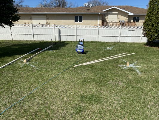 Shed build - Homeowner wanted more storage. I sat down and asked what size she wanted. We went with 16*16 . I laid it out and started building.