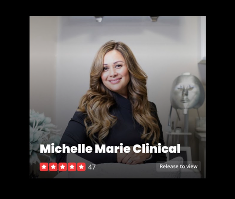 See Why Our Seal Beach Clients Love Us! - Michelle Marie is an award wining master esthetician. See why clients love Michelle at: https://www.yelp.com/biz/michelle-marie-clinical-seal-beach
Many of long-term clients return to Michelle for her highly customized skincare treatments. Whether the goal is to reduce fine lines and acne scarring, correct skin pigmentation problems like age spots and rosacea, rejuvenate tired skin, or to promote anti-aging and ongoing wellness, Michelle’s approach is highly personal and unique.
Michelle’s clients always feel involved in their skincare treatments, given Michelle’s notable educational approach. Together, we understand that good skincare is lifelong. Michelle guides, mentors, and sets her clients up for lifetime of skincare success and well-being.
Booking Online or Text Today! See Why Our Seal Beach Clients Love Us! - Michelle Marie is an award wining master esthetician. See why clients love Michelle at: https://www.yelp.com/biz/michelle-marie-clinical-seal-beach
Many of long-term clients return to Michelle for her highly customized skincare treatments. Whether the goal is to reduce fine lines and acne scarring, correct skin pigmentation problems like age spots and rosacea, rejuvenate tired skin, or to promote anti-aging and ongoing wellness, Michelle’s approach is highly personal and unique.
Michelle’s clients always feel involved in their skincare treatments, given Michelle’s notable educational approach. Together, we understand that good skincare is lifelong. Michelle guides, mentors, and sets her clients up for lifetime of skincare success and well-being.
Booking Online or Text Today!