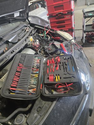 Failure in the power supply - Repaired faulty wiring and cleared electrical shorts that caused intermittent power loss.
The electrical system is fully functional and consistent power is restored.