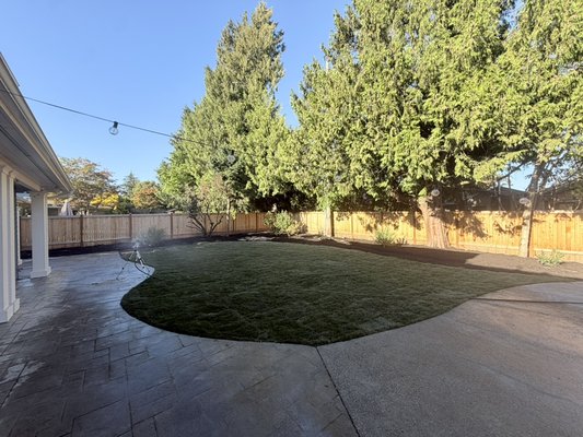Backyard Pool demolition and sod - This customer was trying to sell their $4 million dollar home and was having issues because of the pool. We gave them a price and that worked for their budget and had it completed in a short 3 days from start to finish.