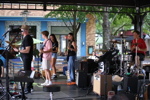 Ditch 300 at the Rockville Town Sq - Our rock band, Ditch 300, performing at our Summer Concert on the Rockville Town Sq in 2023.