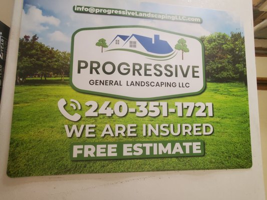 progressive general landscaping - My progressive general landscaping company is a very good company,
we work everyday and love to make our customers happy with our work and satisficed with our work, we work hard to get the job done and we never leave the job undone so if you wanna contact me i have a website and my phone number but you can find me on yelp just by spelling " progressive general landscaping'' progressive general landscaping - My progressive general landscaping company is a very good company,
we work everyday and love to make our customers happy with our work and satisficed with our work, we work hard to get the job done and we never leave the job undone so if you wanna contact me i have a website and my phone number but you can find me on yelp just by spelling " progressive general landscaping''