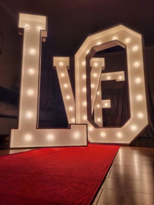 Marquee Letter Rental - Our Custom Wooden 48" tall Marquee Letters and Numbers just POP! at any event. Makes your event official and authentic. Turn the lights on and shine to infinity and BEYOND! Check out our Black Label line and get even more views for people to talk about. Your event will not disappoint them. Check them today. https://www.nowaitpartysupply.com/marquee-letters-and-numbers-products