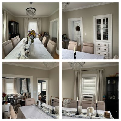 Dining room remodeling and new shed - One more thankfull client